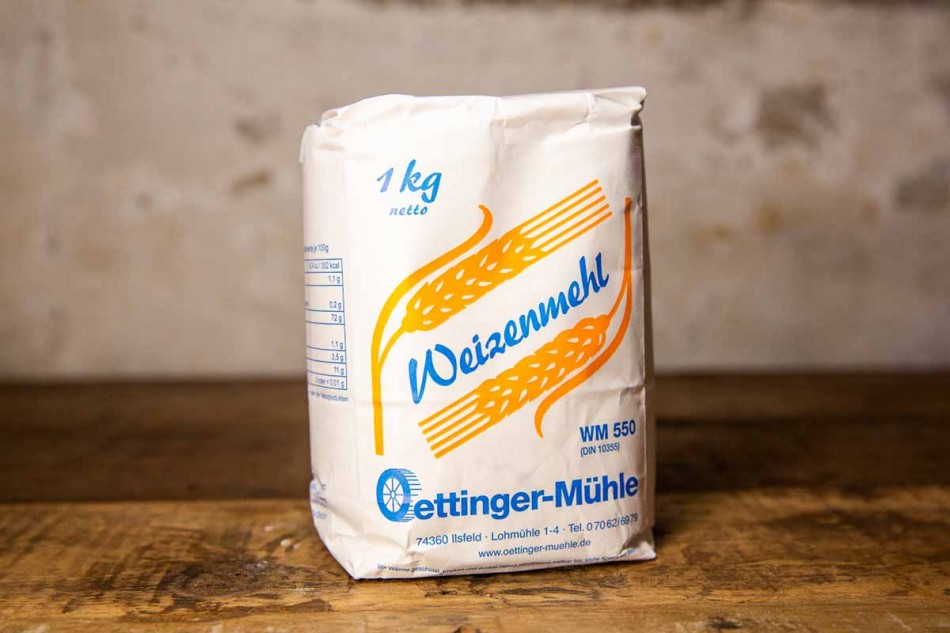 Weizenmehl 550 - Oettinger Mühle standard