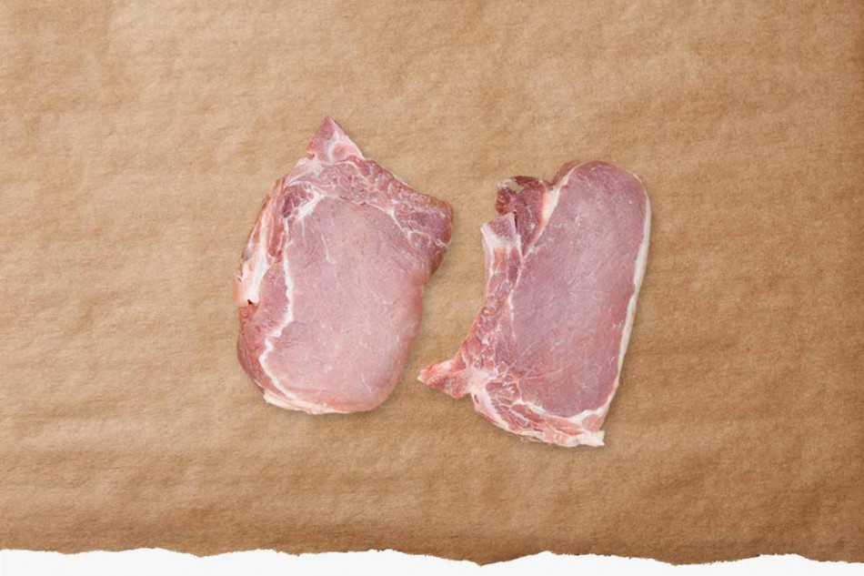 2 Schweine Koteletts standard