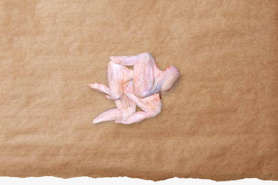4 Hähnchen Flügel/Wings standard