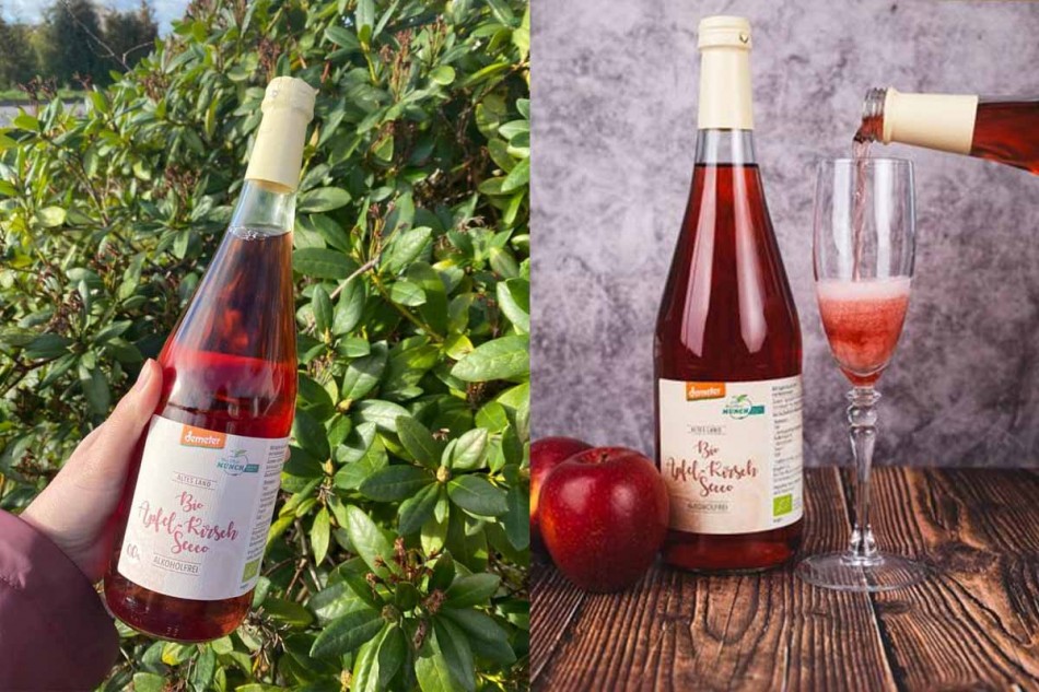 Bio Apfel-Kirsch Secco alkoholfrei standard