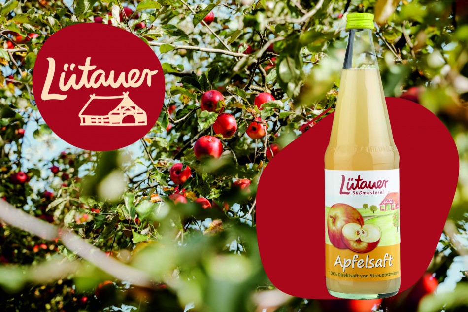 Apfelsaft Streuobstwiese von Lütauer standard