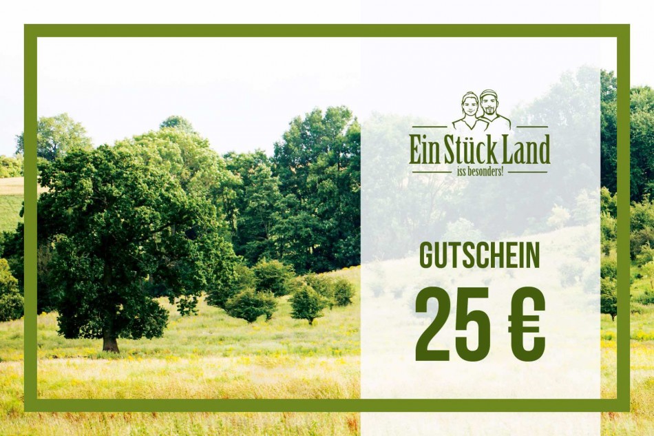Gutschein 25€ standard