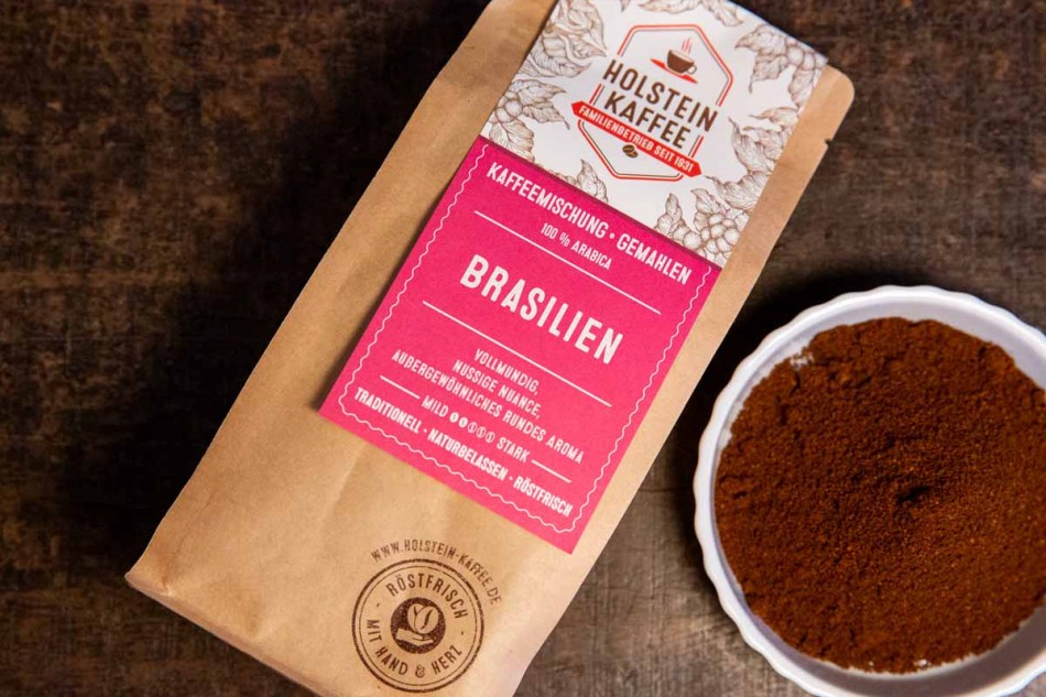 Kaffee Brasilien mild - Filter (gemahlen) standard
